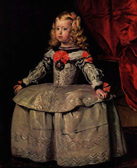 Diego Velasquez Portrait De Linfante Marguerite Thérèse 1653