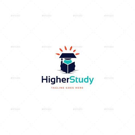 Higher Study Logo Template By Garraddesign Graphicriver