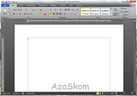 Halaman kerja microsoft word adalah media kerja berwarna putih yang tampak pada saat microsoft word diaktifkan. Mengenal Menu Bar pada Microsoft Word 2010 | AzaSkom