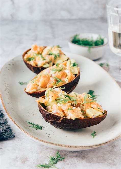 Gevulde avocado