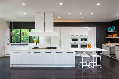 High gloss kitchen cabinets painting modern for modular unit. Gloss White Modern Kitchen Cabinets - Crystal Cabinets