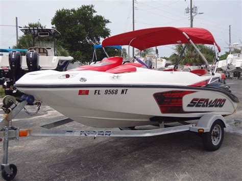The lightweight watercraft boasts a rotax 900 ace 90 horsepower engine with intelligent throttle control and brake systems. Sea-Doo Speedster 150 boats for sale - boats.com
