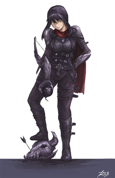 Rebe11 Demon Hunter Diablo Diablo 3 Absurdres Bad Id Bad Pixiv Id Highres 1girl Armor