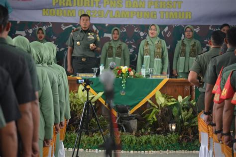 Kunjungan Kerja Danrem 101antasari Di Kodim Hst Prajurit Harus Jago