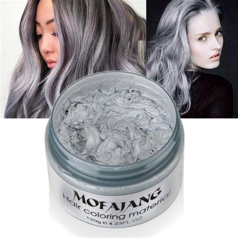 Mofajang Diy Hair Color Wax Mud Dye Cream Temporary Modeling Harajuku