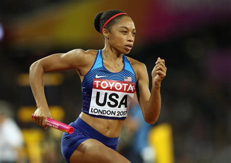 Usa Allyson Felix Becomes Most Successful Female Athlete In Iaaf World Championships History