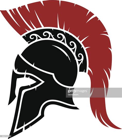 Spartan Warrior Helmet High Res Vector Graphic Getty Images