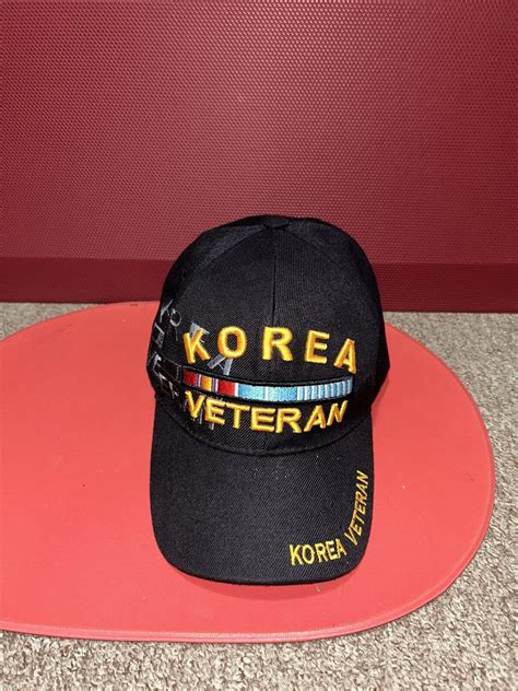 KOREA VETERAN Vet MILITARY HAT Korean War Baseball Cap Gem