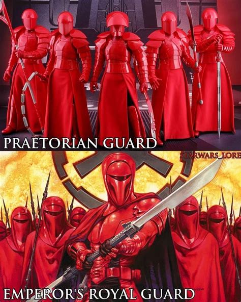 Star Wars Praetorian Guards And Emperial Royal Guard Starwars Star