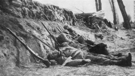These French Zouave Infantrymen Were Killed By Gas During The Second
