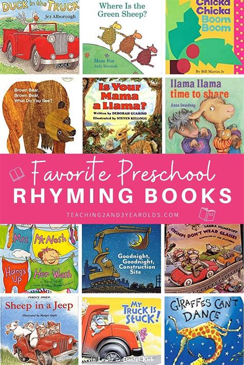Our Favorite Rhyming Books For Preschoolers That Are Not Only Fun To