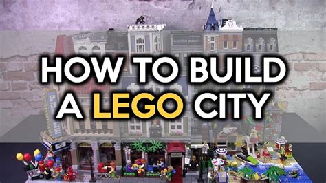 1 Minute Guide On How To Build A Lego City By Small Brick City