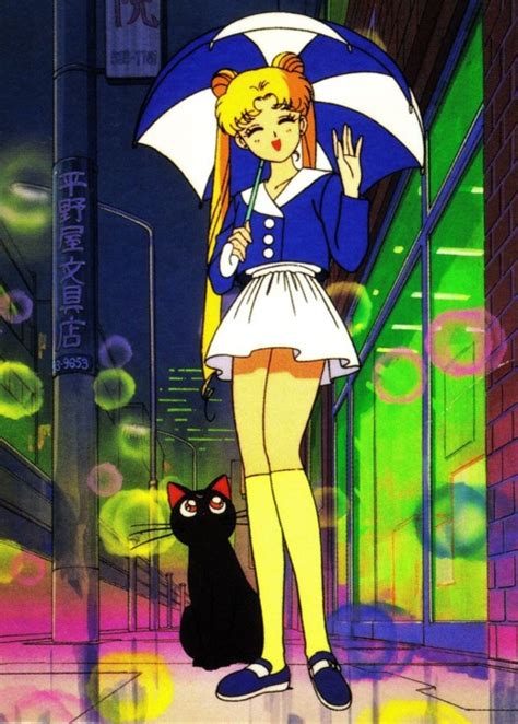 Sailor Moon Usagi Tsukino And Luna