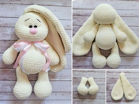 Amigurumi plush bunny free pattern | Amigurumi Space