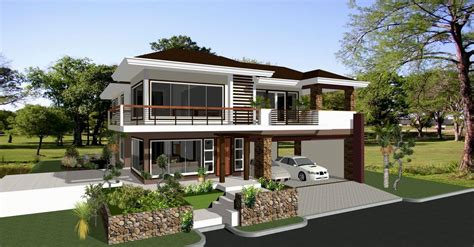 Storey House Designs Floor Plans Philippines Exterior Home Colour Gambaran