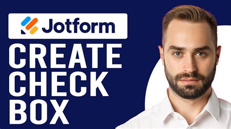 How To Create Check Box In Jotform Add A Checkbox Youtube