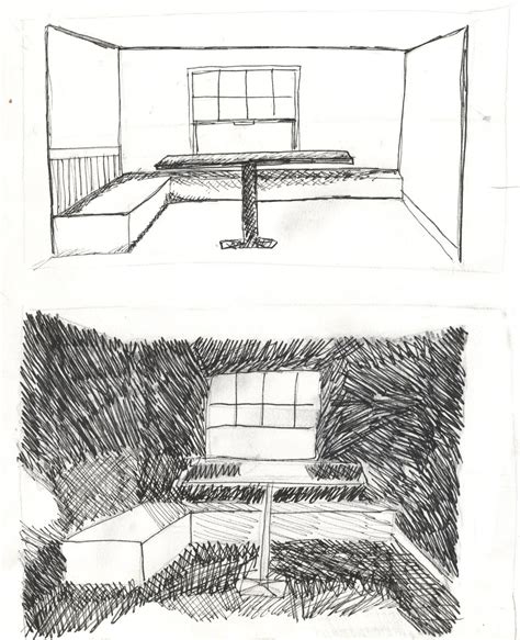Ari Settless Interior Design Portfolio Sketch Journal