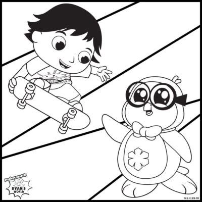 Winners get giant treasure chest!!! Ryan's Mystery Coloring Pages - Ryan S Toysreview Coloring ...