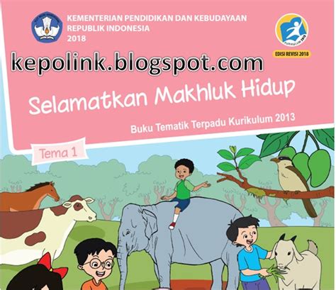 Download Buku Guru Dan Buku Siswa Revisi 2018 K 13 Kelas 6 Sd Mi Dokumentasi Aulul Azmi