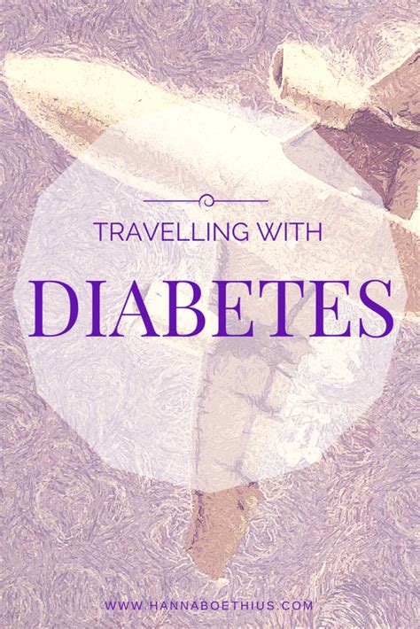 Travelling With Diabetes Hanna Diabetes Expert