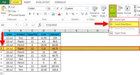 Excel Insert Multiple Rows Laptrinhx