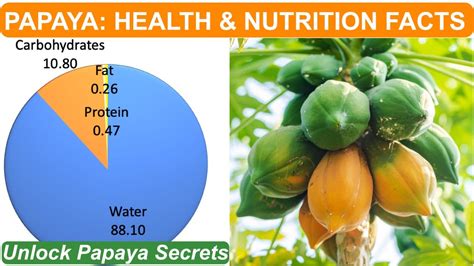 Papaya Nutrition Facts And Health Benefits Research Your Food Youtube