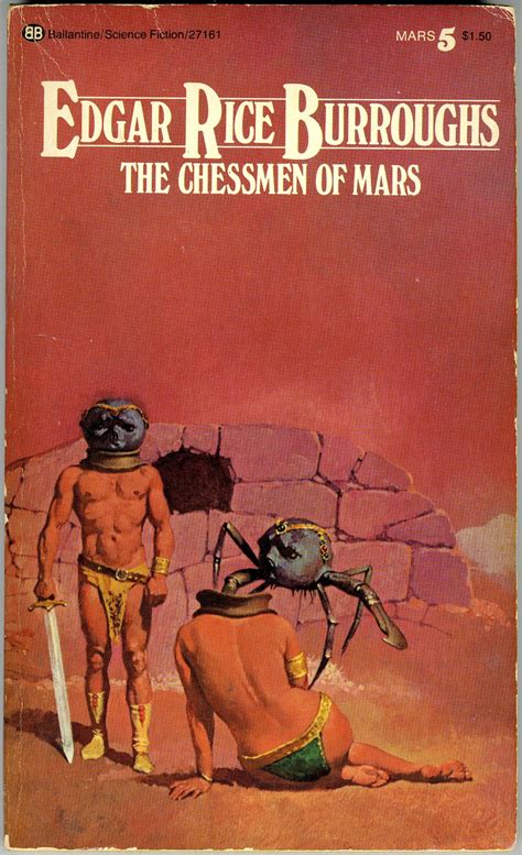 The Chessmen Of Mars Mars 5 By Edgar Rice Burroughs Ballantine 1977