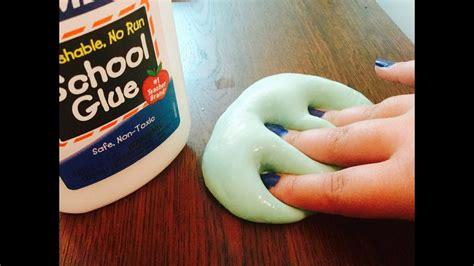 How To Make Slime With Glue And Tide Youtube