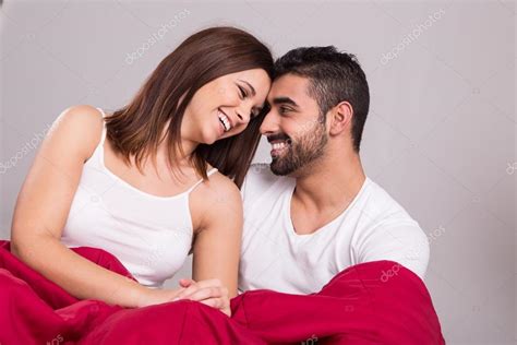 Couple In Bed Stock Photo By ©jolopes 39587391
