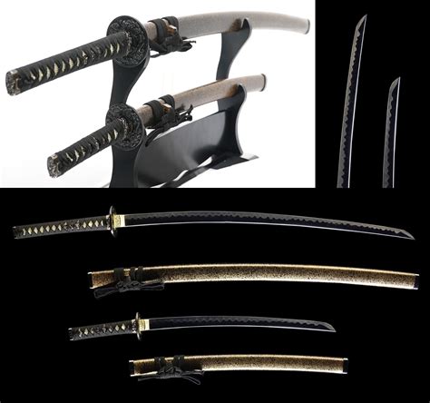 Samurai Sword Kinishime Daisho Set Katana＆wakizashi For Sale Samurai