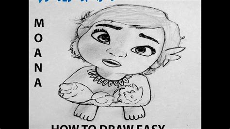 Caran d'ache easy step by step drawing on how to draw baby moana, you can pause the video at every step to follow the. 10+ Best For Step By Step Baby Moana Drawing Easy | Tasya Baby