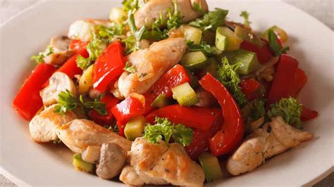 Deliciosa Pechuga De Pollo Con Verduras Mejor Con Salud