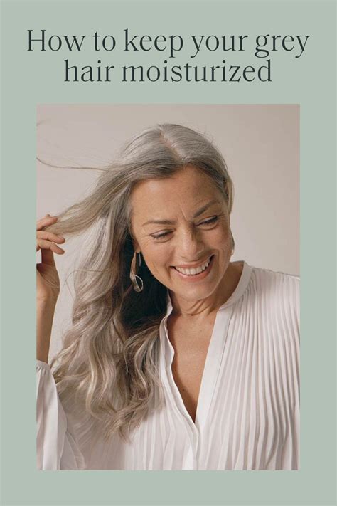 How To Give Gray Hair A Moisture Boost At Length By Prose Hair Dry Gray Hair Grey Hair Fix