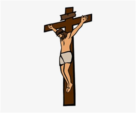 Jesus On Cross Jesus On The Cross Png Transparent Png 293x600