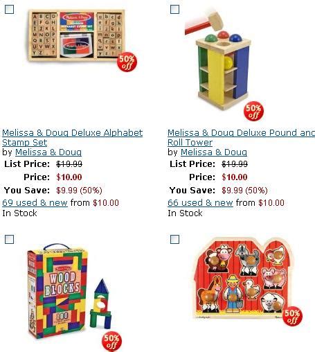 Melissa And Doug Toys 50 Off Sale Today Only On Amazon Frugal Fritzie