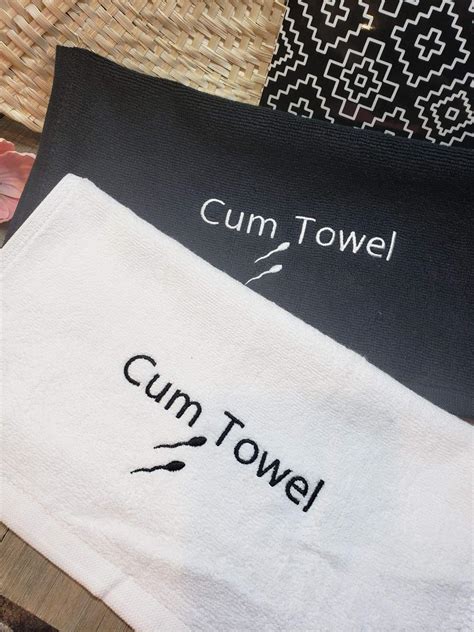 Cum Towel Sex Towel After Sex Towel Bachelorette Party Funny T Anniversary