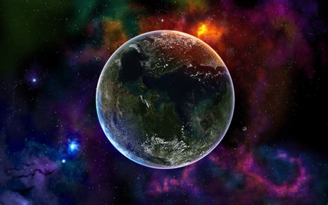 Download Wallpaper For 240x320 Resolution Colorful Space And Universe