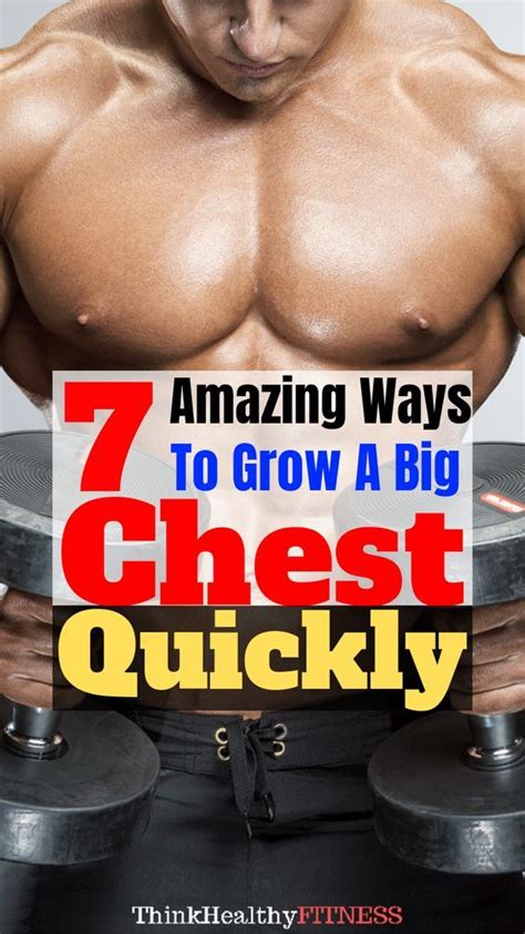 How To Grow A Bigger Chest Quickly Chest Workout Routine Chest
