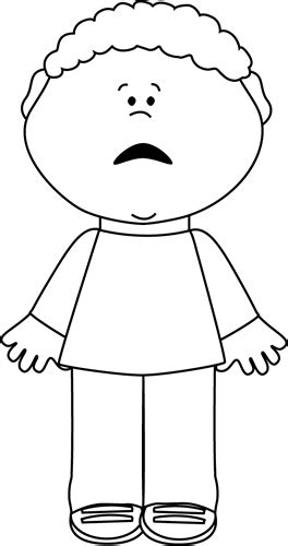 Black And White Scared Boy Clipart 20 Free Cliparts Download Images