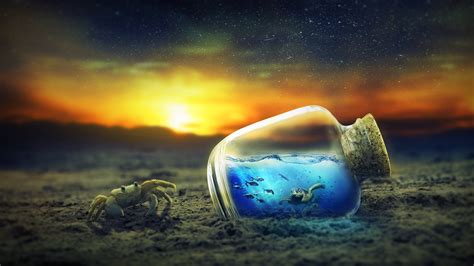 Fantasy portraits fantasy landscape fantasy world ganesha surrealism painting art art background painting art. Download 3840x2160 Crab, Sunset, Surreal, Digital Art ...