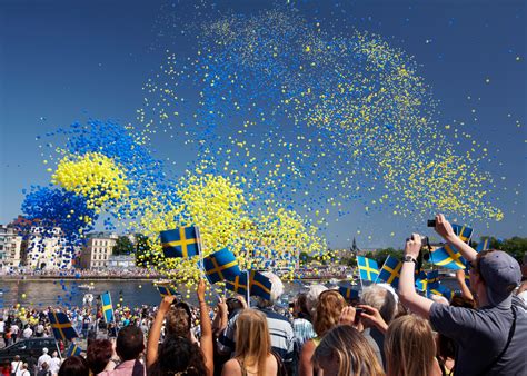 6 De Junio Día Nacional De Suecia Foto Ola Ericson Imagebank