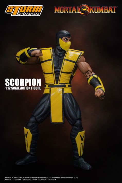 87112 Scorpion Mortal Kombat 3 Storm Collectibles 112 Action Figure
