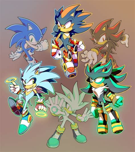 You would think a sonic model would have been the easiest to find that actually works and is the correct size. Fan art fusion of sonic, shadow, and silver. Reminds me of ...
