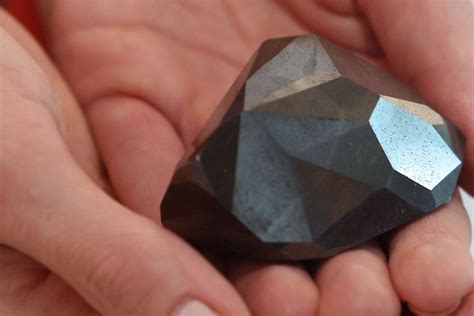 Enigma Rare 555 Carat Black Diamond Unveiled In Dubai Thought To Be