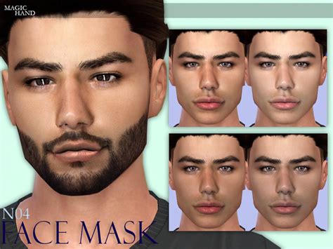 Sims 4 Face Mask Skin