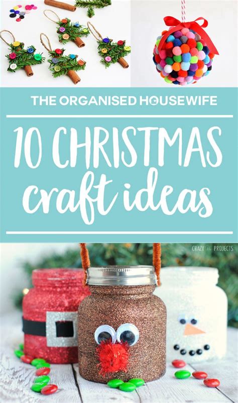 This kids birthday party idea is perfect for kids to celebrate with the bff they've missed the most. KIDS' CHRISTMAS CRAFT IDEAS - The Organised Housewife