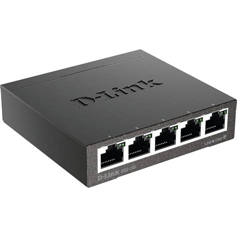Switch Ethernet 5 Puertos 101001000mbps Plugandplay No Administrado De Dlink Switches En