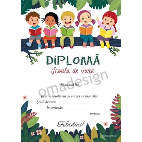 Diploma Scoala De Vara 1