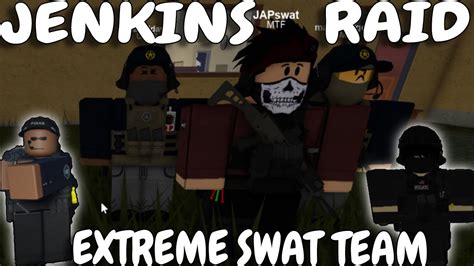 Ultimate Jenkins Swat Raid Roblox Police Raid Sim Youtube