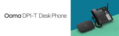 Ooma Dp1 T Wireless Business Desk Phone Connects